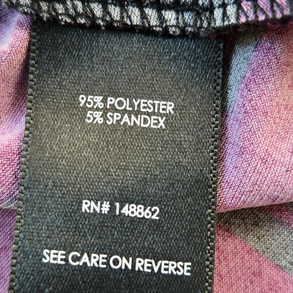 76-24 Torrid Black Purple Plaid Babydoll Top Blouse Women’s Size 1 XL(14/16) - Picture 7 of 8